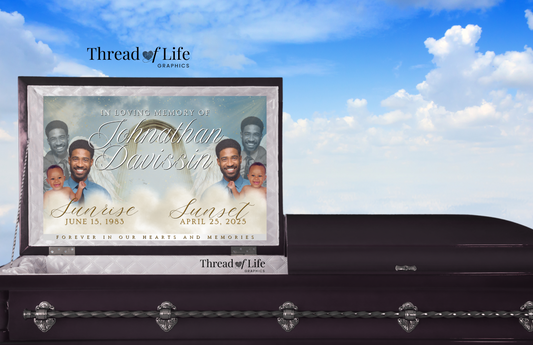 Casket Cover Designs